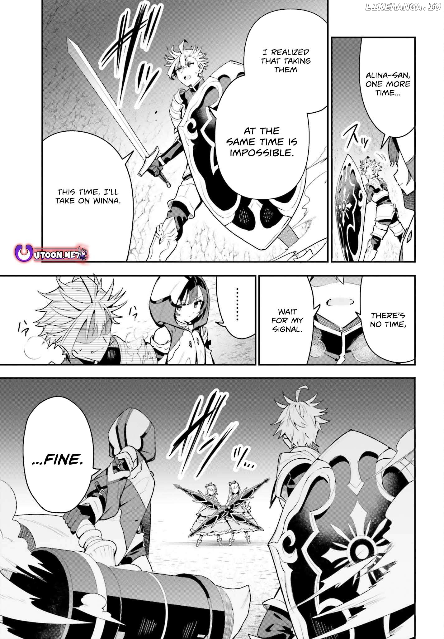 I’m the guild receptionist, but since I don’t want to work overtime, I think I’ll just solo the boss Chapter 35 - page 22